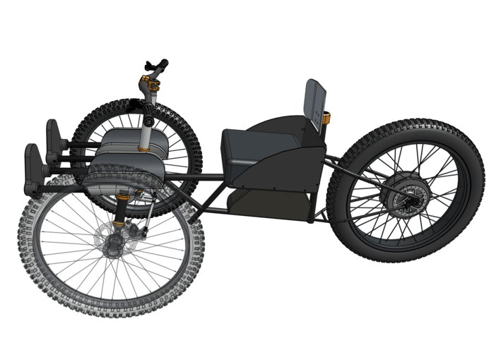 Position 3 rider seating configuration
